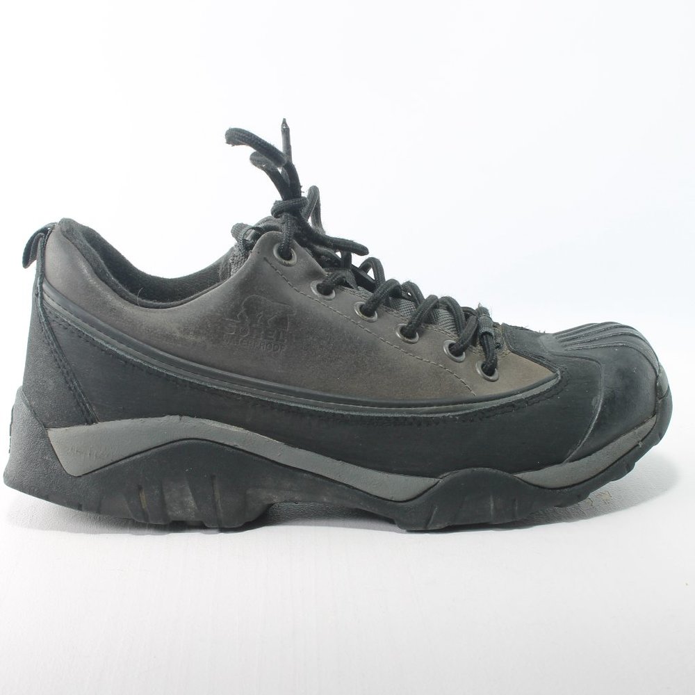 Sorel Low Hiking Outdoor Trail Sneaker in Black Men's Size 7.5